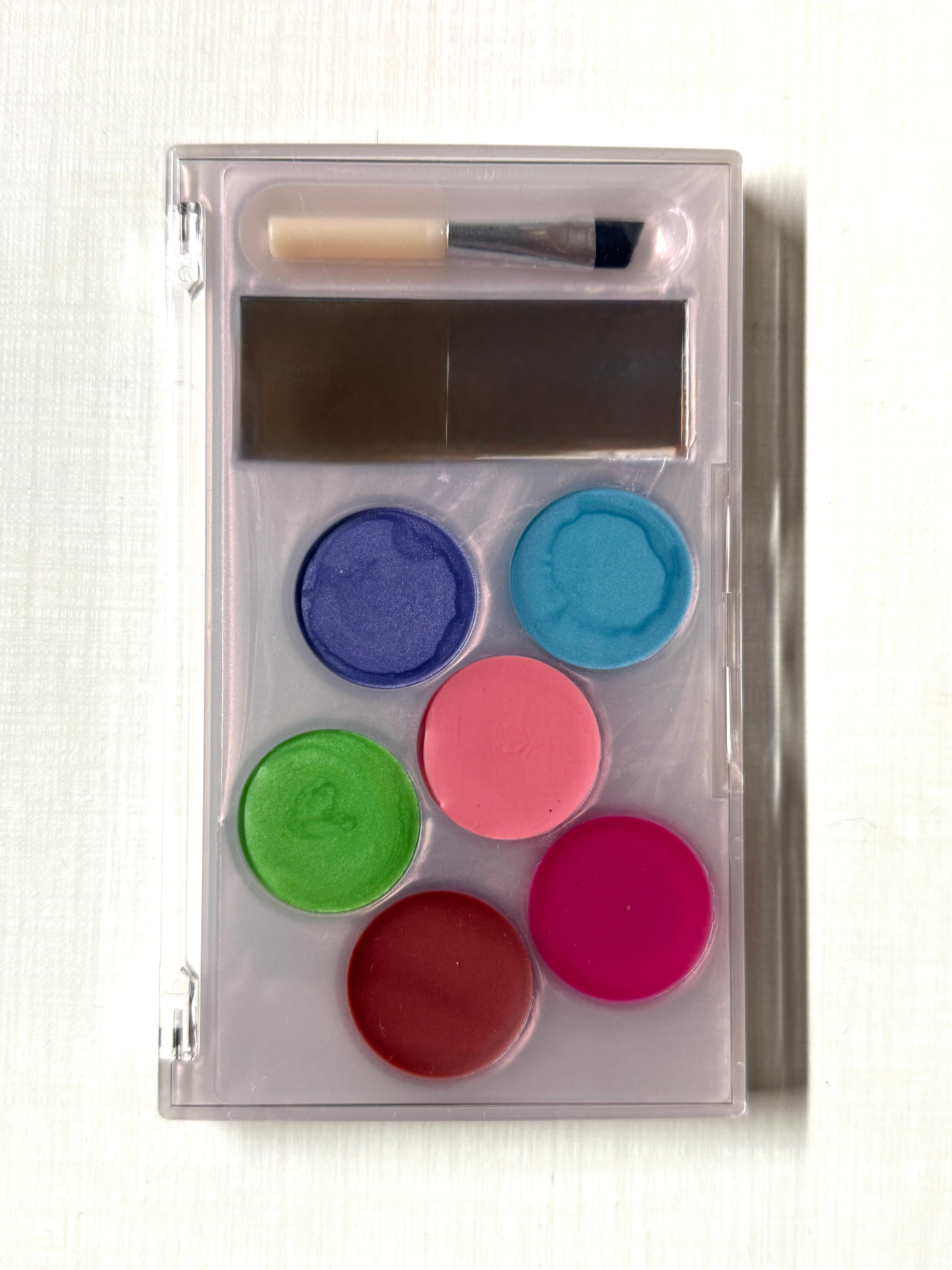 Paraben free Princess palette- nontoxic play pretend make up for kids