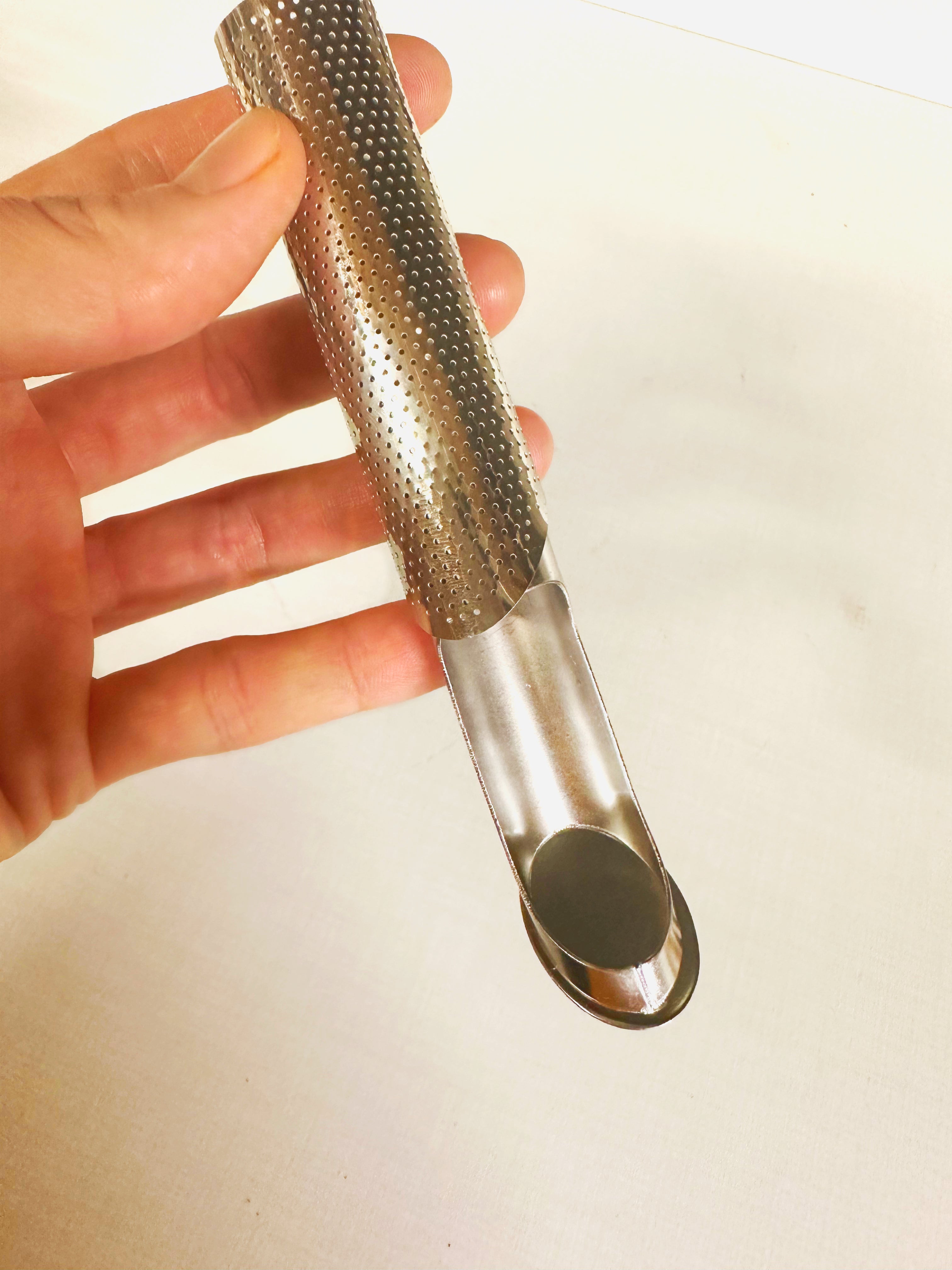 stainless steel looseleaf tea strainer