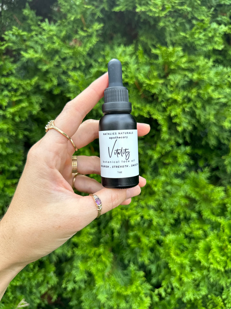 Vitality face oil - Natalies Naturals Apothecary