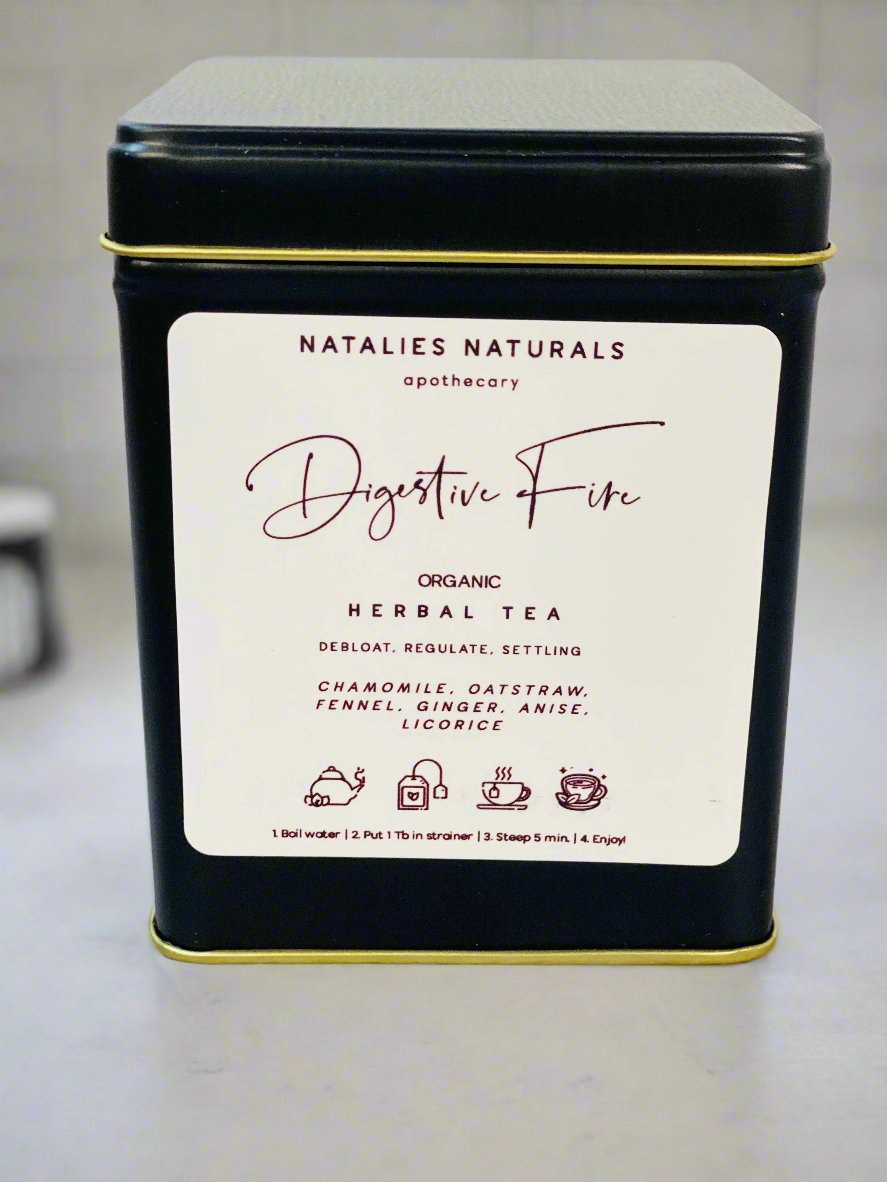 Digerstive Fire tea Natalies Naturals Botanica