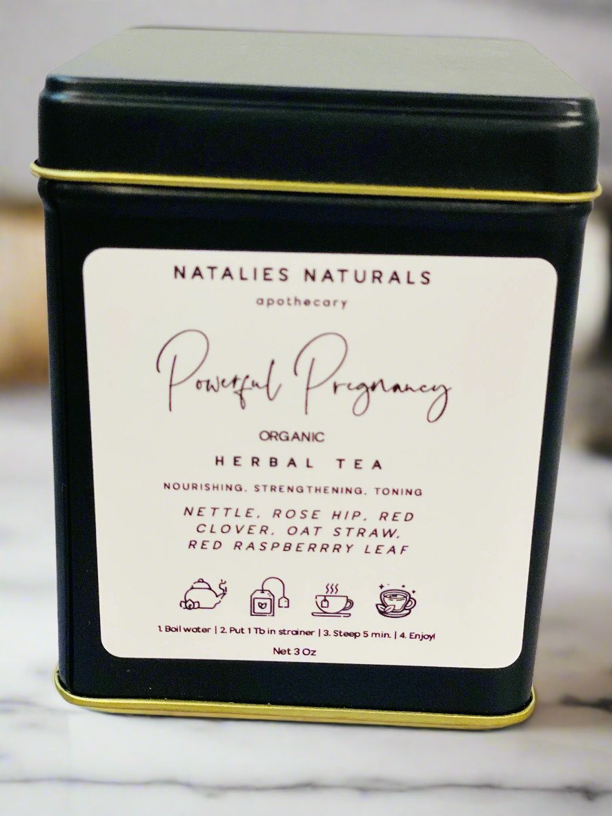 Powerful Pregnancy tea Natalies Naturals Apothecary